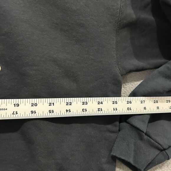 Vintage Rougaroux Rum Sweatshirt Mens XL Black Graphic Crewneck Alcohol 90s - Picture 7 of 7